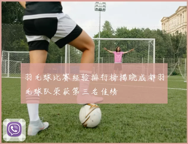 羽毛球比赛经验排行榜揭晓成都羽毛球队荣获第三名佳绩