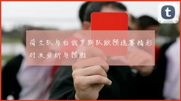 荷兰队与白俄罗斯队欧预选赛精彩对决分析与预测
